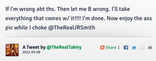 Illustration for article titled J.R. Smith Tweeted A Photo Of "The Girl With The Biggest Ass Ever" Wearing A Thong In His Hotel Room Bed